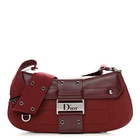 CHRISTIAN DIOR Canvas Calfskin Street Chic Columbus Ave 